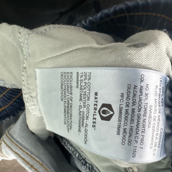 Denizen from Levi’s Premium Quality Pull-On Jeans - Dark Wash - Picture 6 of 7